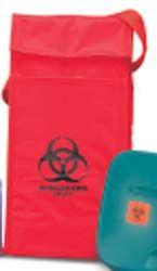 Hopkins Medical Insulated Specimen Transport Bag, 5-3/4 x 6-3/4 x 10 Inch