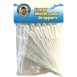 Liquid Watercolor Droppers, Pack of 40