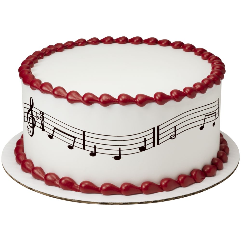 Image Cake Music Notes Variety