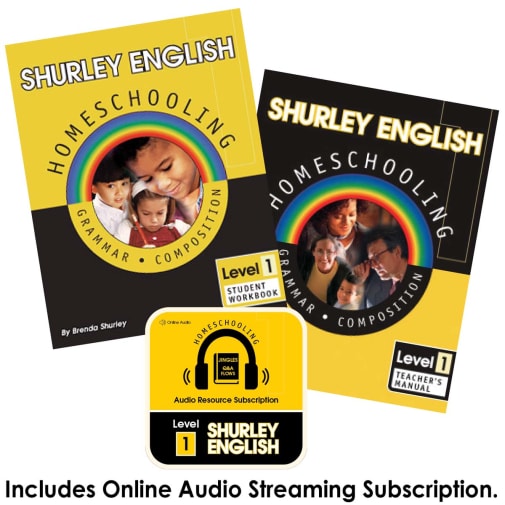 Shurley English Homeschool Kit Level 1