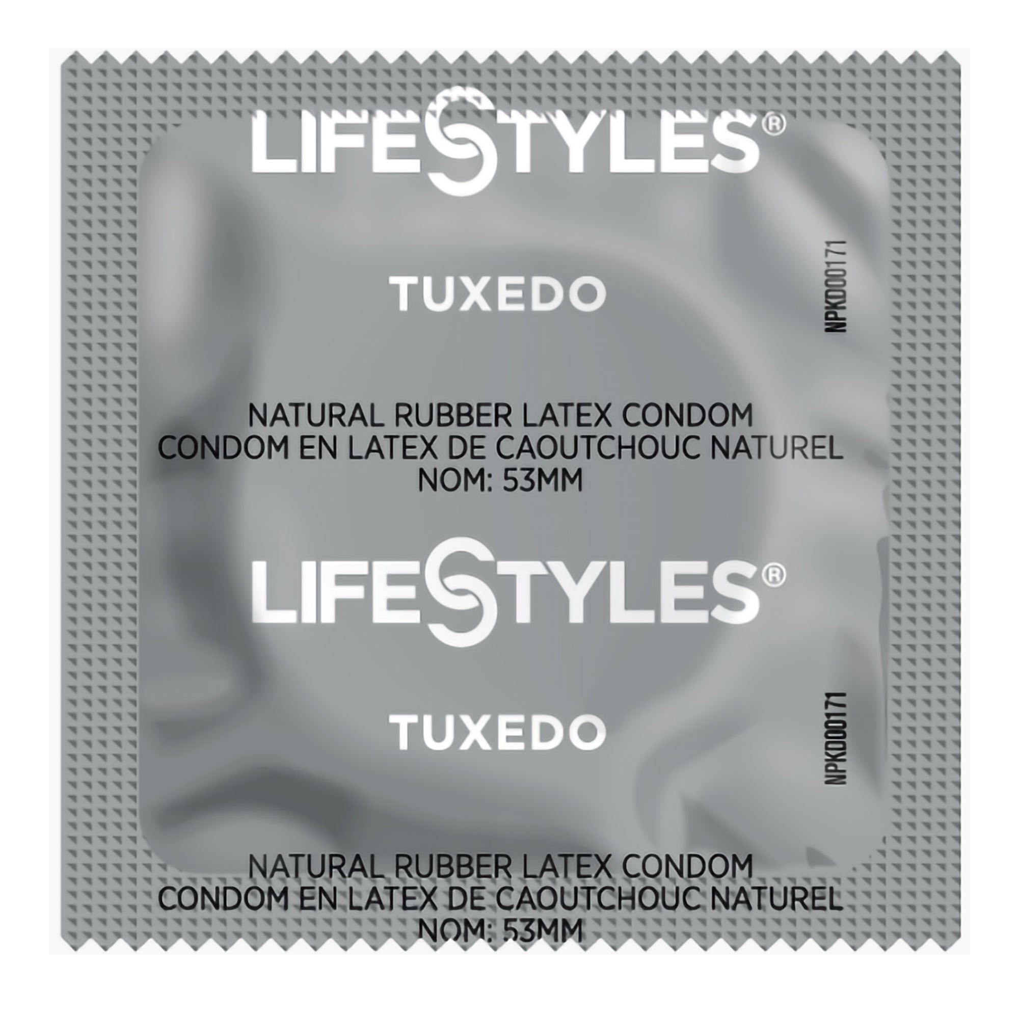Lifestyles® Tuxedo™ Lubricated Latex Condoms