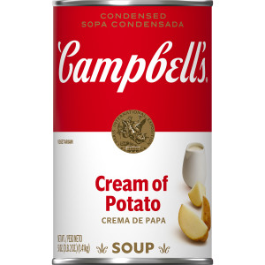 Campbell’s Condensed Cream of Potato Soup, 50 Ounce Cans, 12-Pack