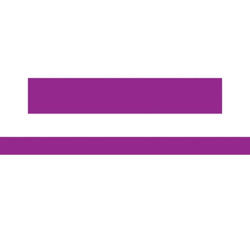 Mission to Explore Purple Classroom Border Trim, 12 Strips