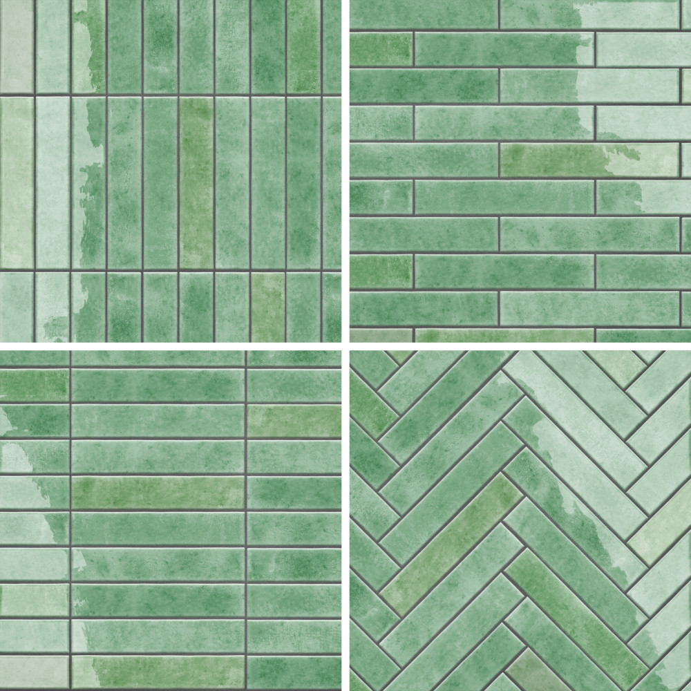 Menorca Lake 2-1/2 in. x 12-7/8 in. Ceramic Wall Tile