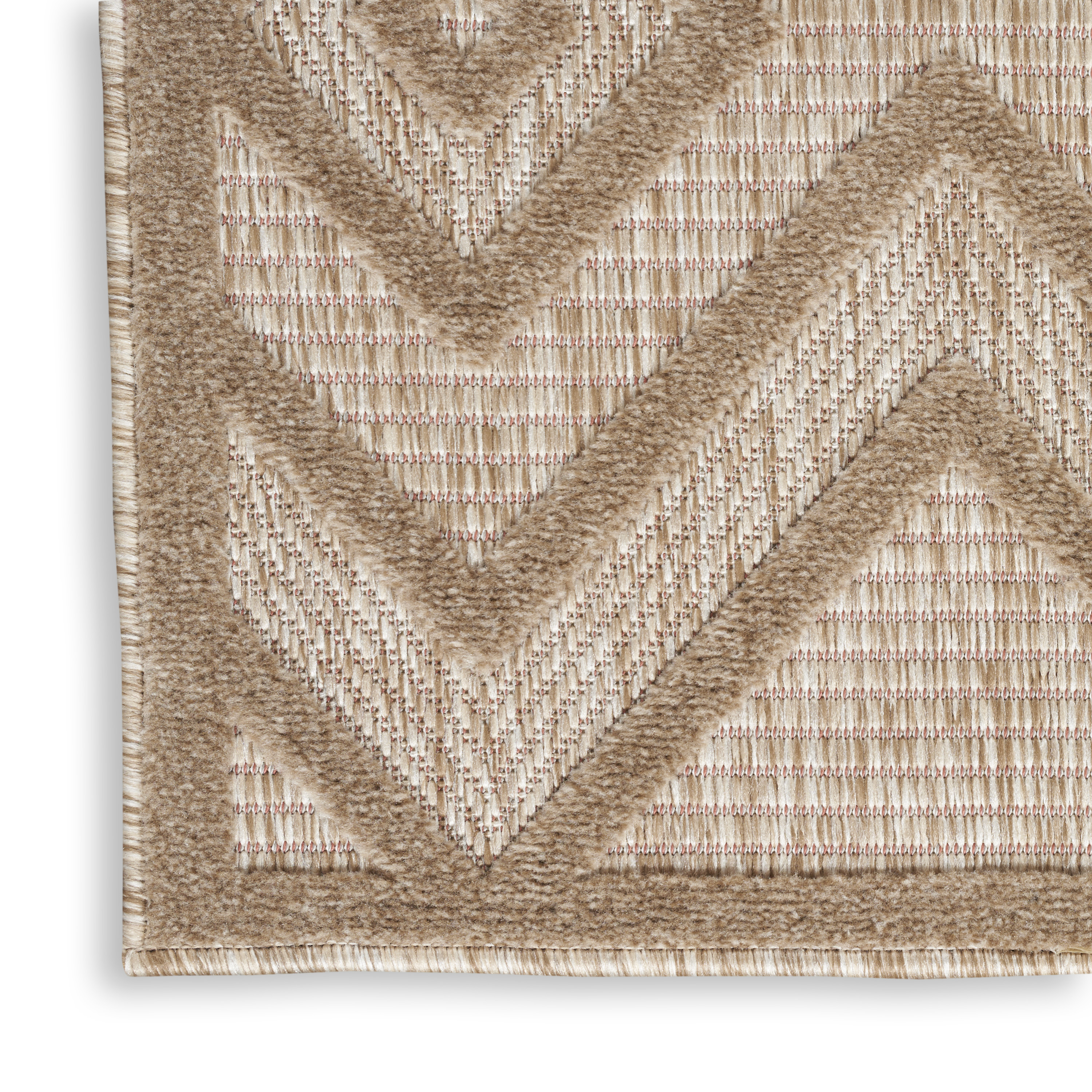Nourison Versatile 9' x 12' Natural Beige Modern Rug