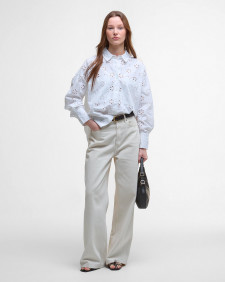 Melissa Broderie Anglaise Shirt White