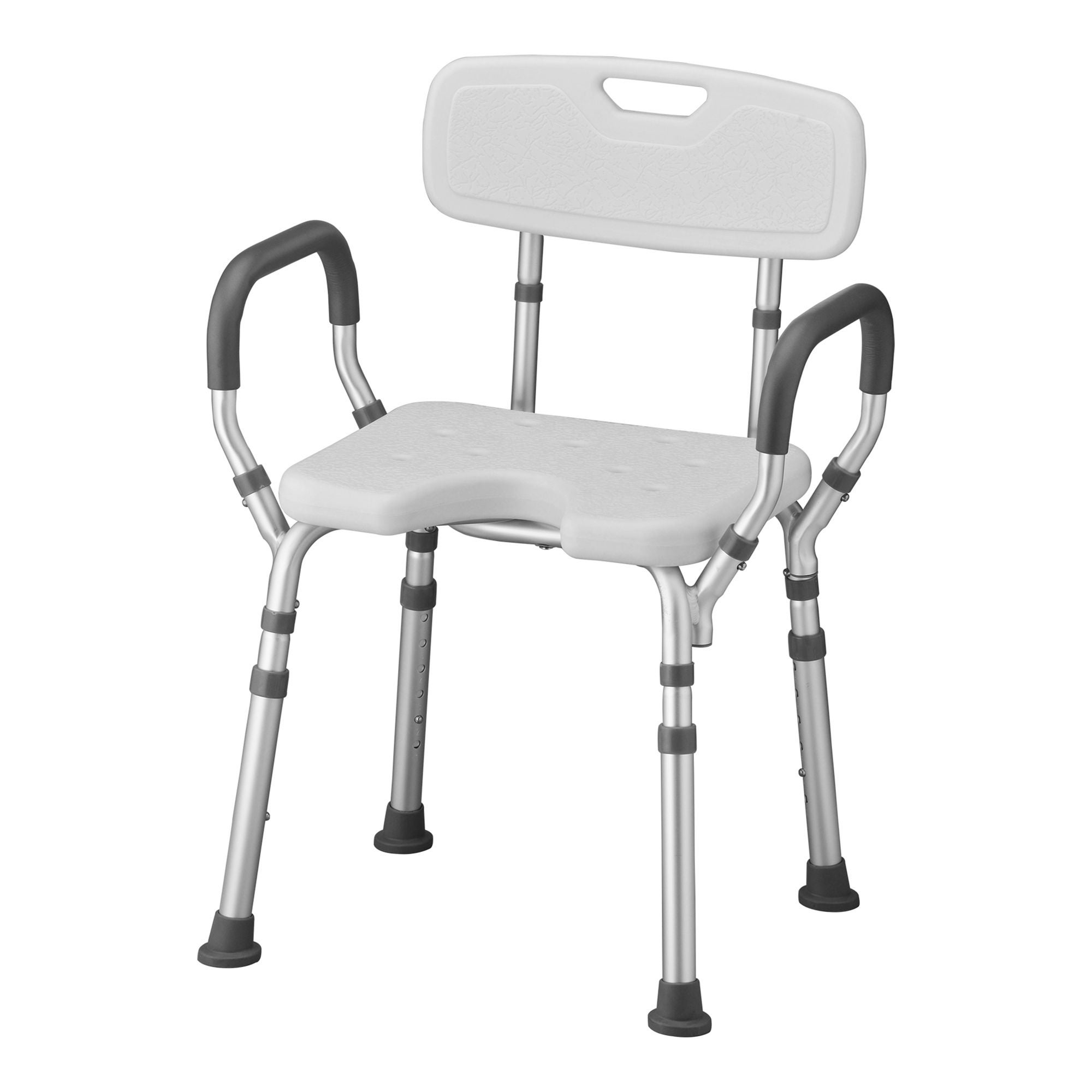 Nova Ortho-Med SEAT, BATH W/ARMS HYGIENIC CUTOUT RT (2/CS)