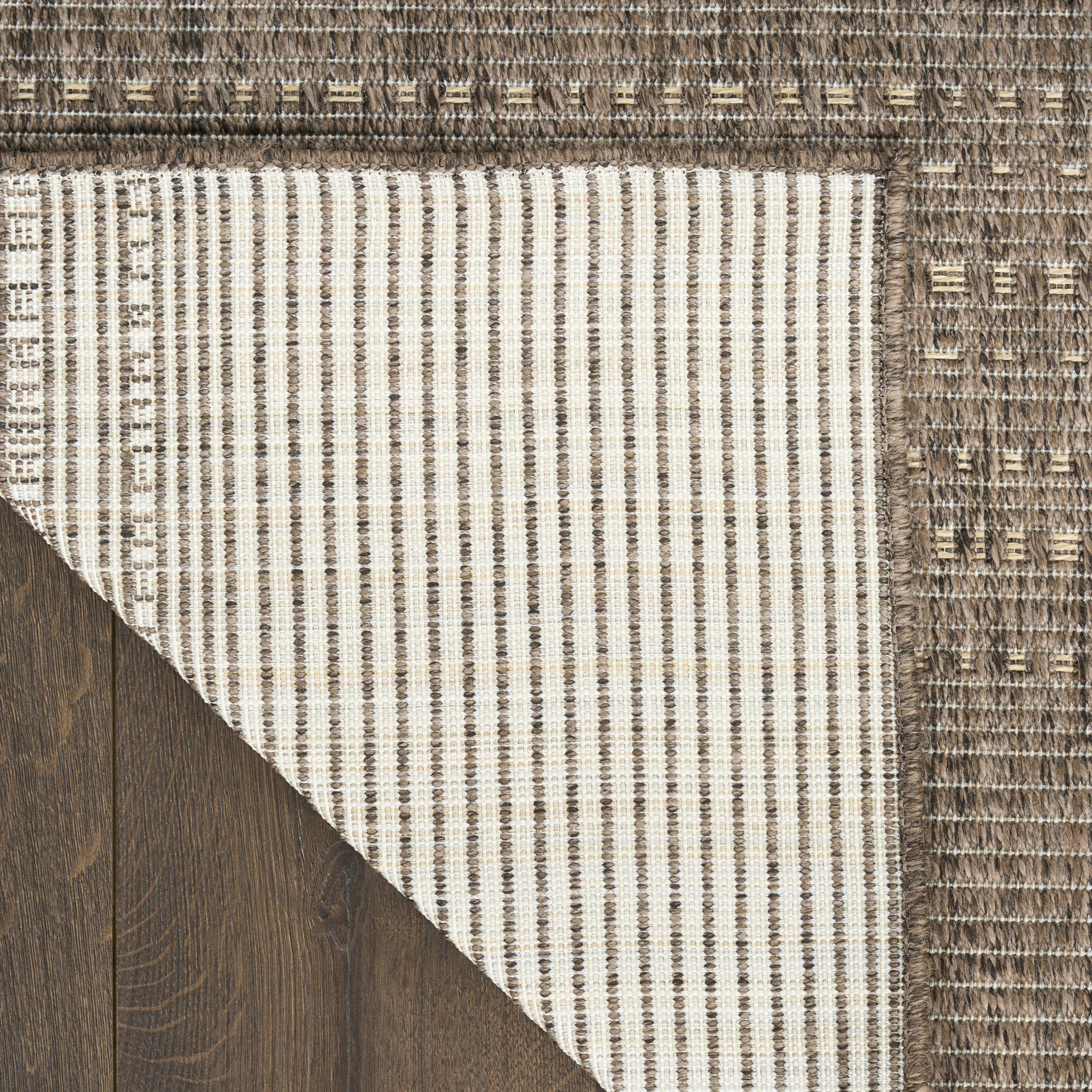 Nourison Tulum 8' x 10' Brown Outdoor Rug