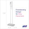 Gojo, PURELL ES10, Floor stand, 1200ml, White, Automatic Dispenser