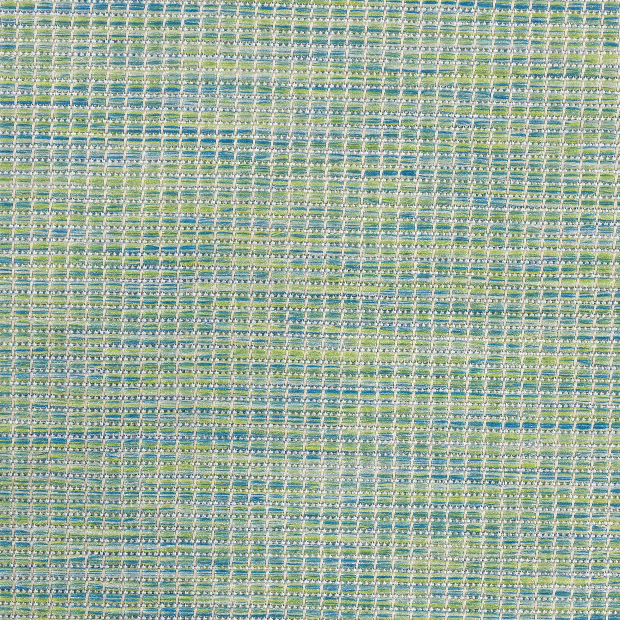 Nourison Positano 2'2" x 8' Blue Green Modern Rug