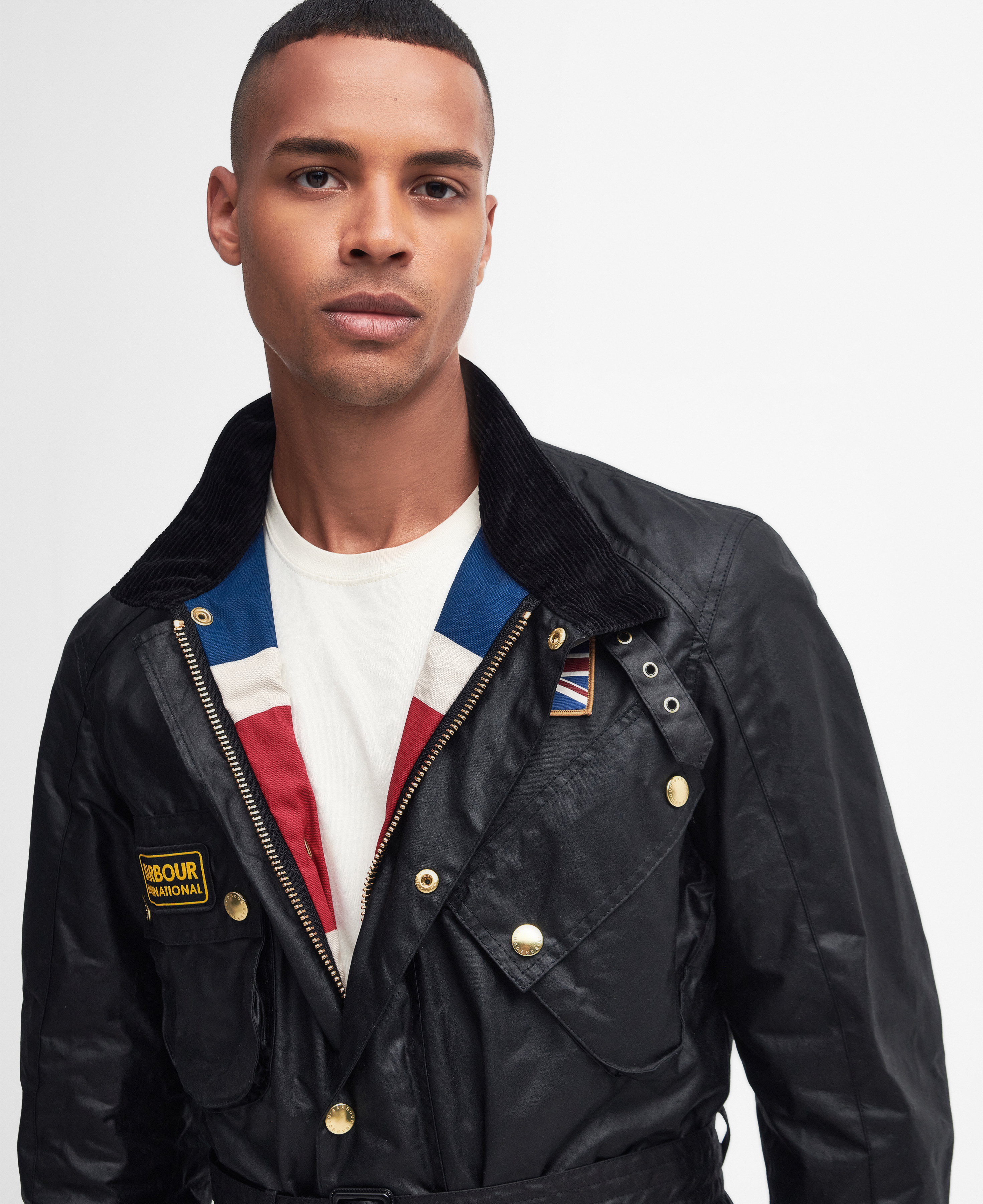 Union Jack International Waxed Jacket image number 4