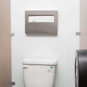Bobrick, ClassicSeries,  Toilet Seat Cover Dispenser, Stainless Steel