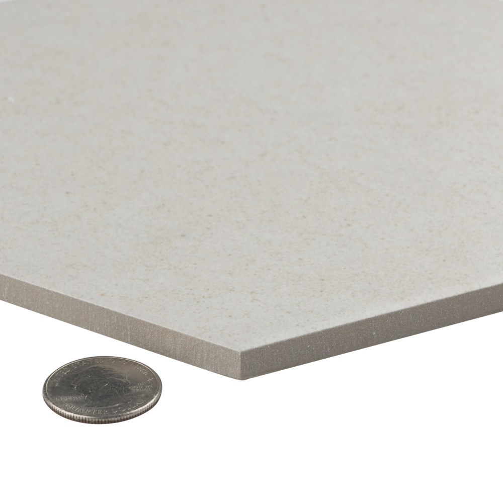 Vintage Hex Blanco 8-5/8 in. x 9-7/8 in. Porcelain Floor and Wall Tile