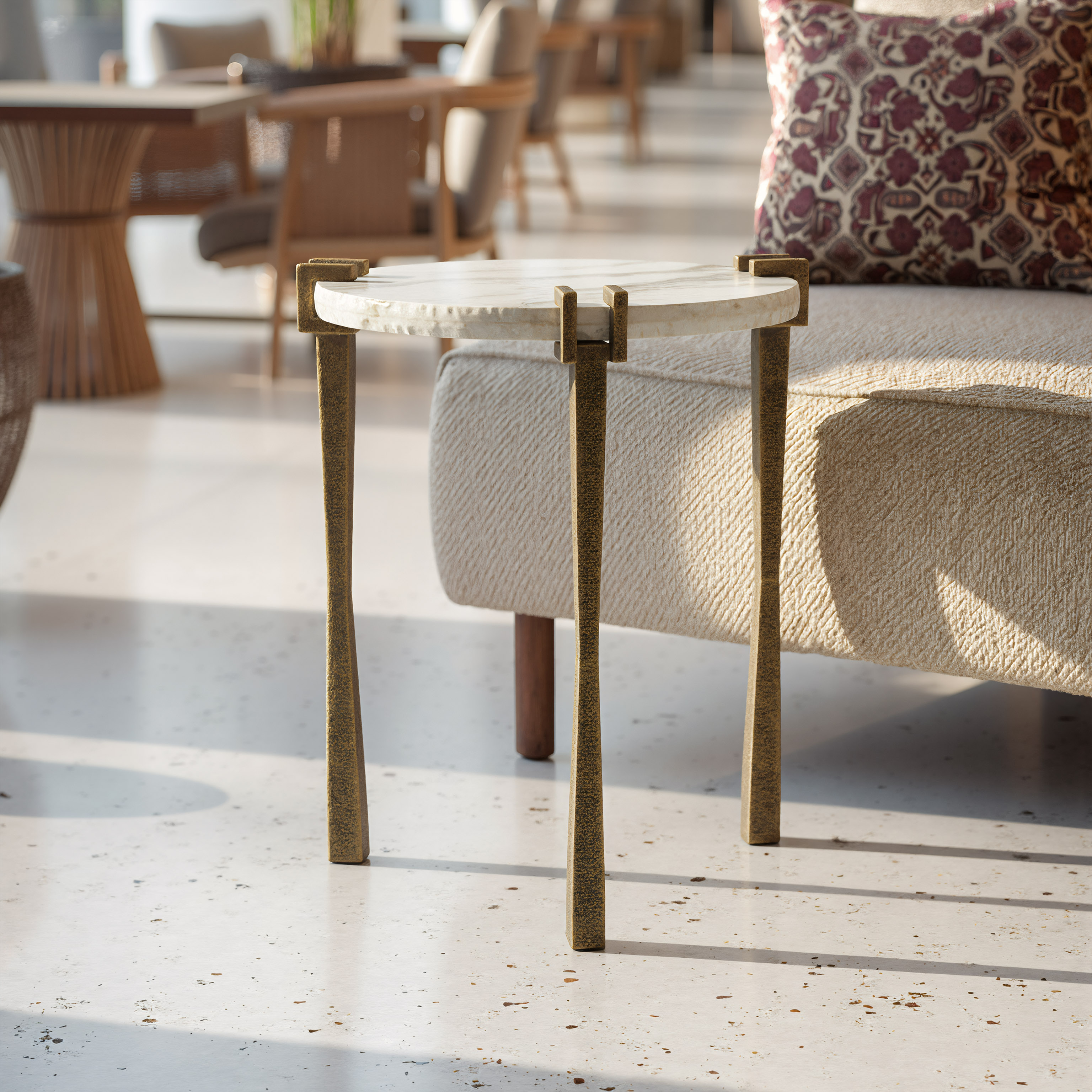 Rench Side Table White product image