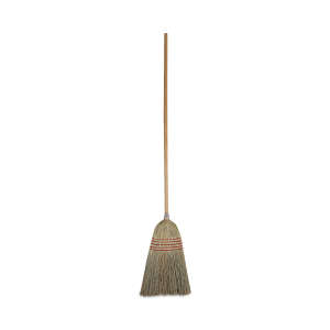 Boardwalk, Parlor Broom 55" Overall Length, 8in, Corn, Natural