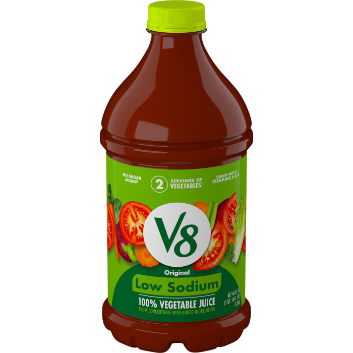 Low Sodium 100% Vegetable Juice