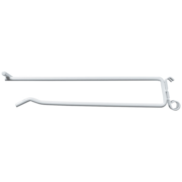 Crossbar Hooks 6" White Candle Rack