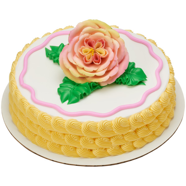 Apricot Nectar Rose Gum Paste Flowers