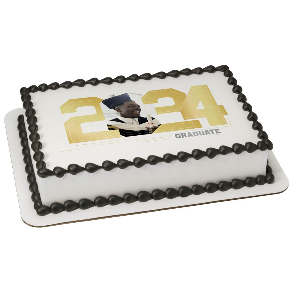 Image Cake Gold 2024 Graduate