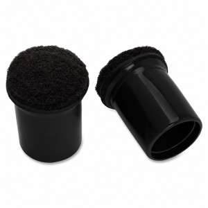 Expanded Technologies, Chair Tips with Felt, 1", Black