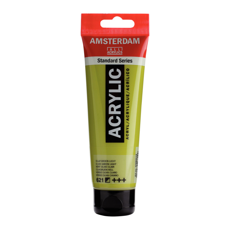 Standard Acrylic Paint, 120ml, Olive Green Light 621