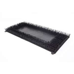 Malish, Black Grit Sonic Scrub™ Brush, 14" x 28", Black
