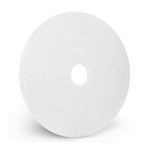Hillyard, Trident®, Polish, White, 23", Round Floor Pad