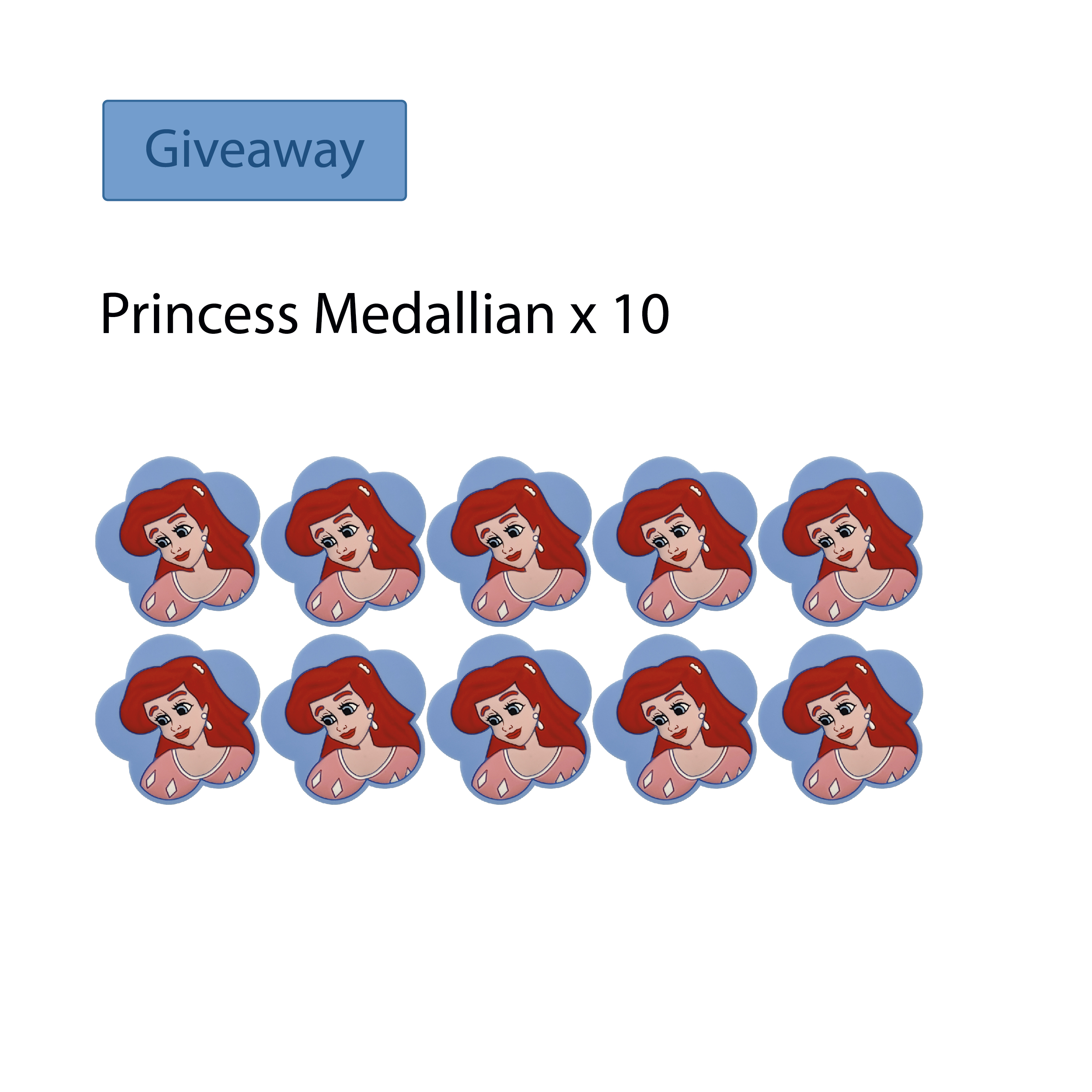 Disney Reusable Straws and Medallions, Princesses slideshow image 6 Disney Reusable Straws and Medallions, Princesses slideshow image 6