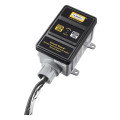 Power Protection Products Hard Wired GFCI Industrial/Commercial No Output 30A 3-Phase 120/208V AC 4-6 mA Trip Level Black.
