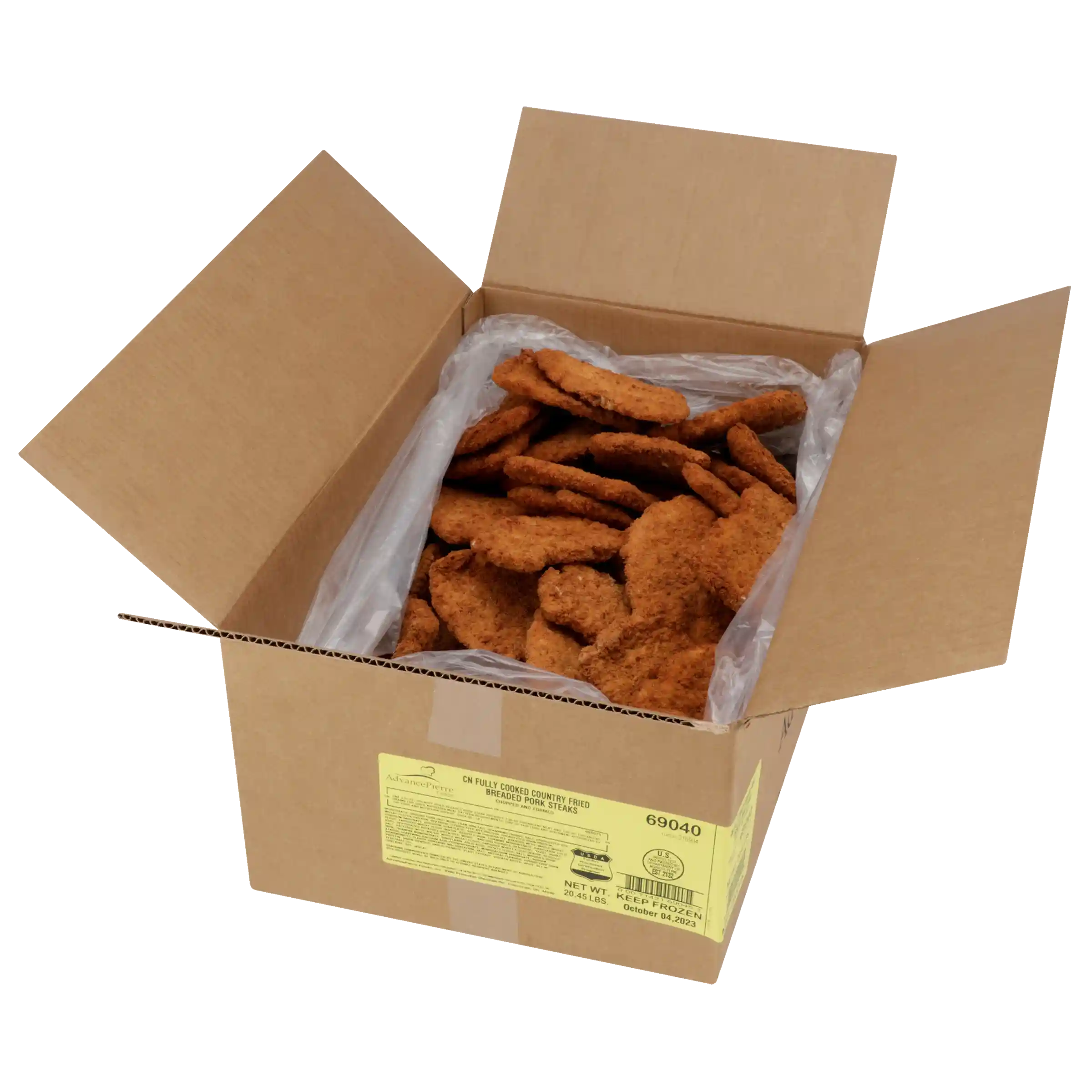 AdvancePierre® Fully Cooked Breaded Pork Steak, 3.85 oz._image_5