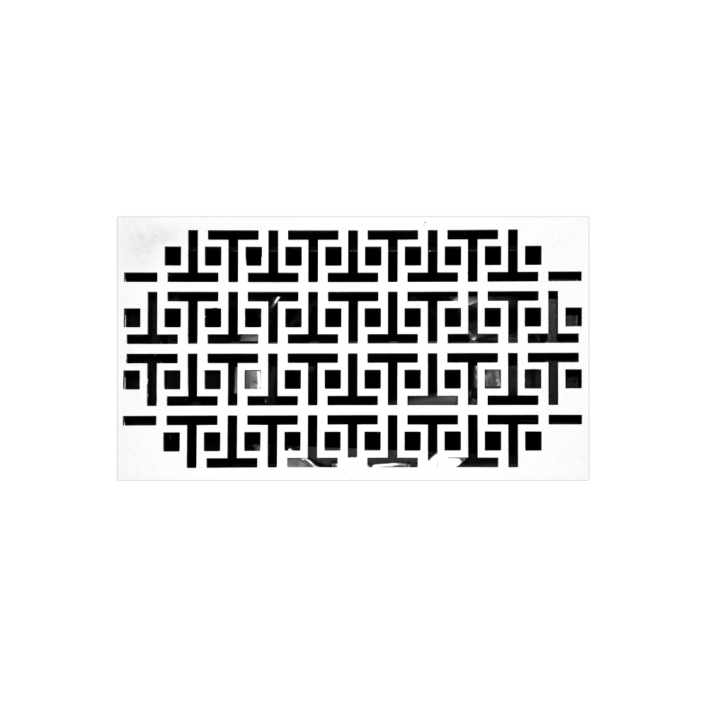 FASCIA | T PATTERN HVAC GRILLE, 8X4