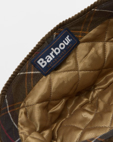 Westdale Cord Flat Cap Olive