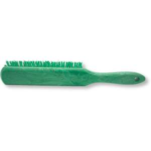 Carlisle, Sparta, 8in, Soft Counter Brush, Polyester Bristles, Green