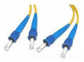 Quiktron® Fiber Jumper Cable ST to ST Singlemode 1 M