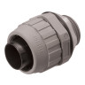 Liquid Tight Connector, Nylon, Straight, Gray, 1/2 in.