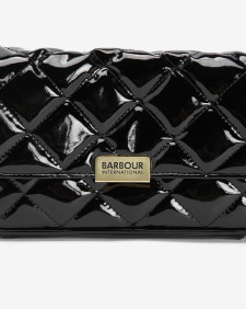 Soho Mini Quilted Crossbody Bag High Shine Black
