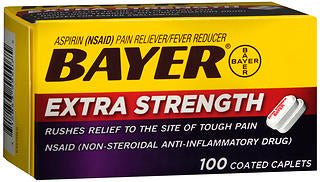 Bayer® Extra Strength Aspirin Pain Relief