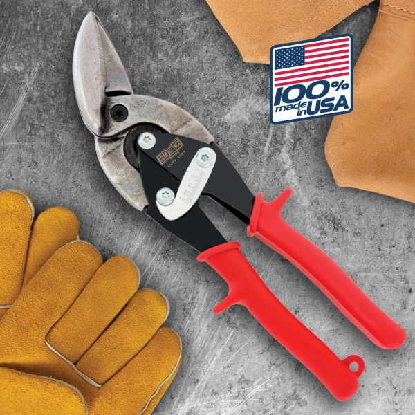 610FL 10-inch Offset Left Aviation Snip