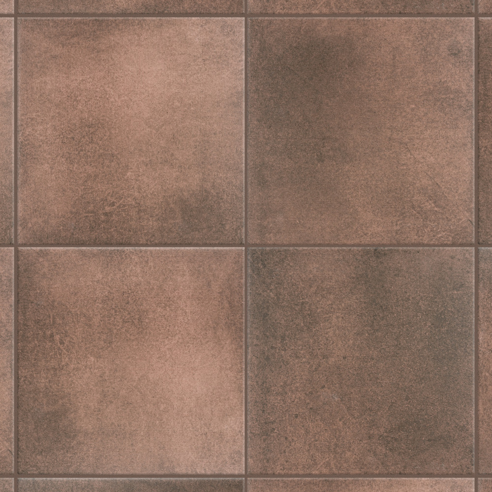 Matter Red 6x6 Square Porcelain Floor and Wall Digital Pattern