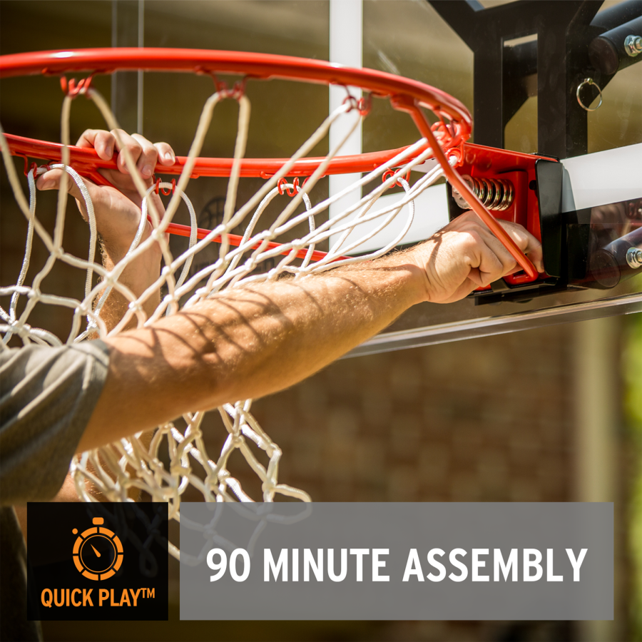 Silverback NXT 54" Portable Basketball Hoop Silverback Goalrilla
