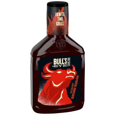 Bull's-Eye Brown Sugar & Hickory BBQ Sauce, 18 oz Bottle