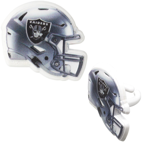 NFL Team Helmet Cupcake Rings