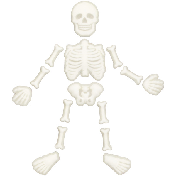 Skeleton Bones - Red 3 Free Dec-Ons® Decorations