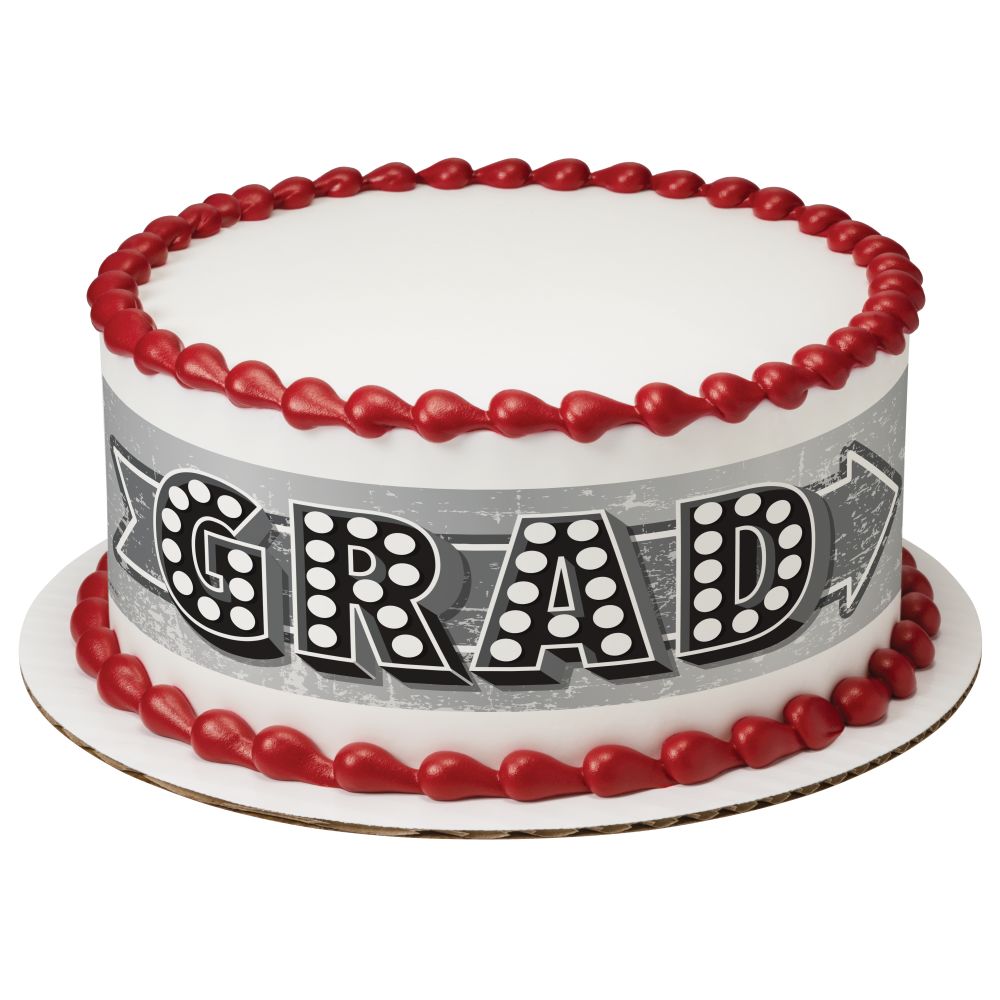 Image Cake Marquee Grad