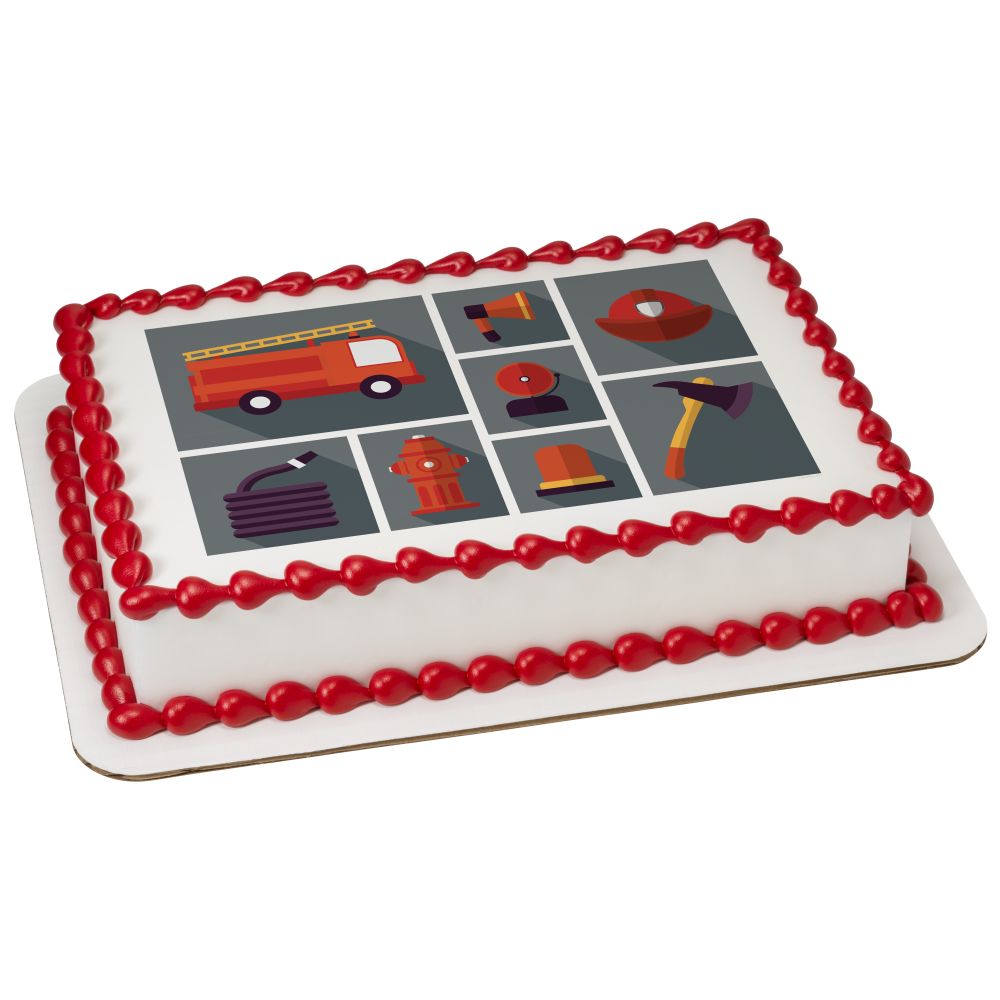 Image Cake Fireman