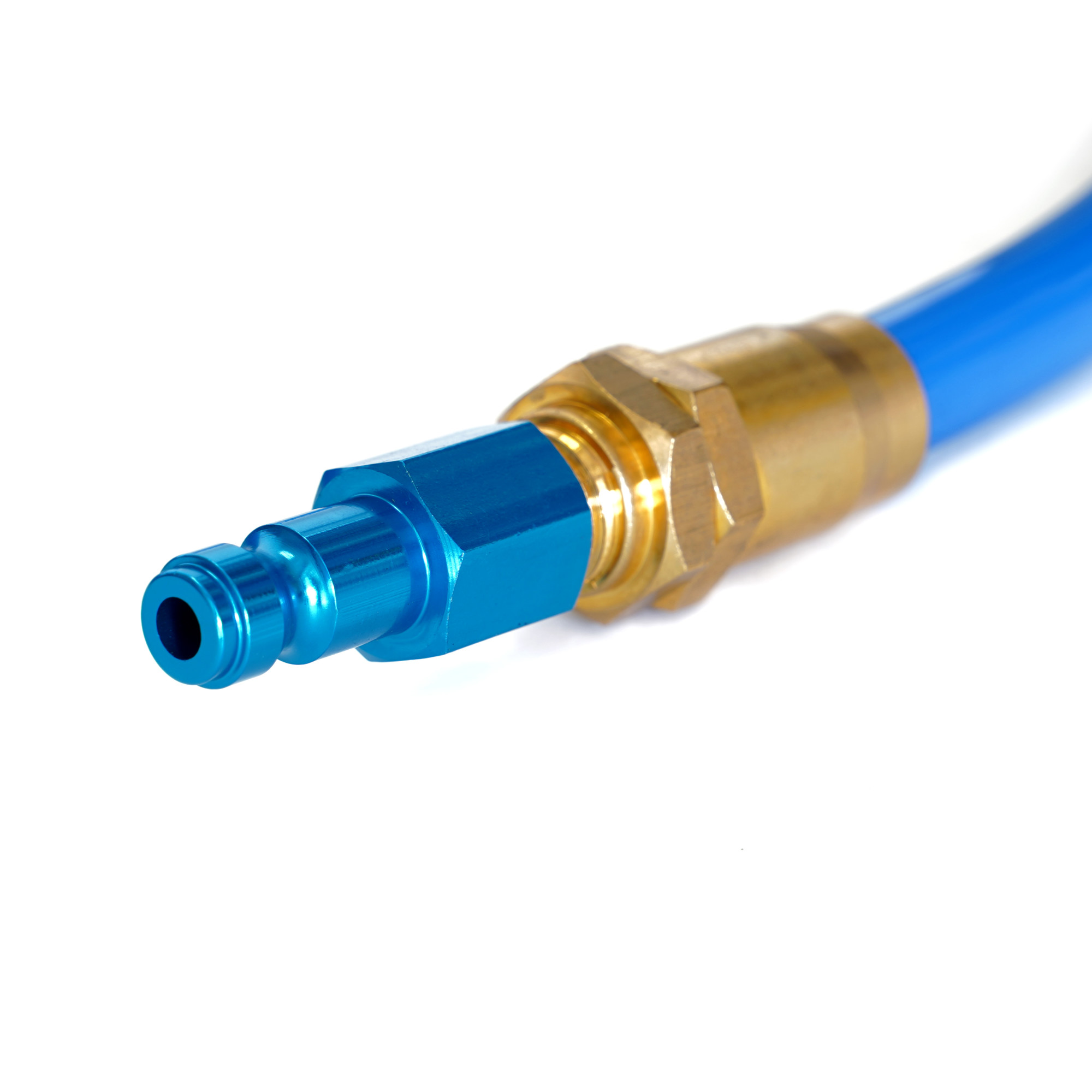 25ft 3/8 in 100PSI Air Hose with 1/4 in NPT and Quick Connect Fittings