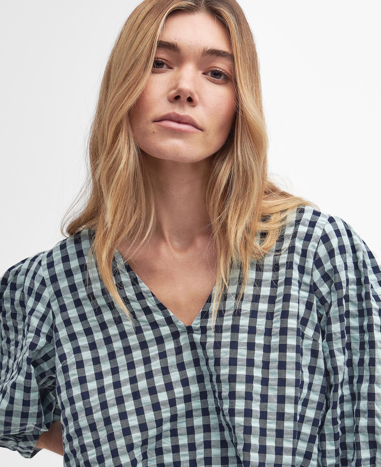 Abigail Gingham Blouse image number 3