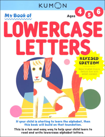 Kumon My Book of Lowercase Letters (Revised Edition)
