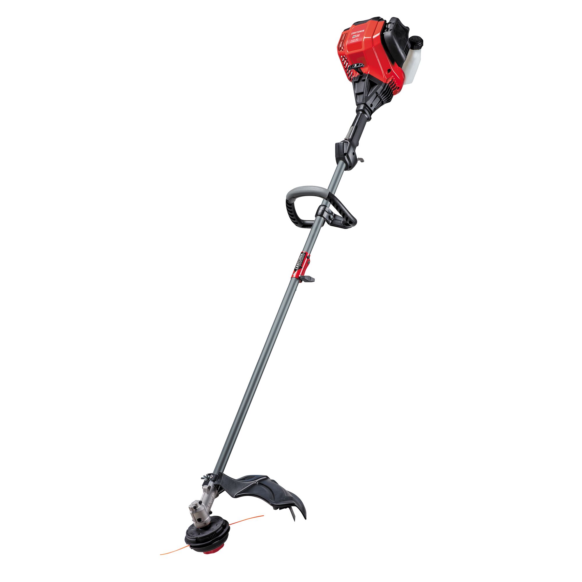 Weedwacker 30 C C 4 cycle 17 inch attachment capable straight shaft gas trimmer.