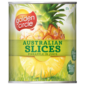 golden circle® australian pineapple slices in juice 825g image